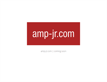 Tablet Screenshot of amp-jr.com